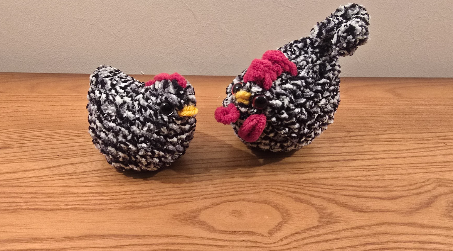 Chimkin Plush (Barred Rock)