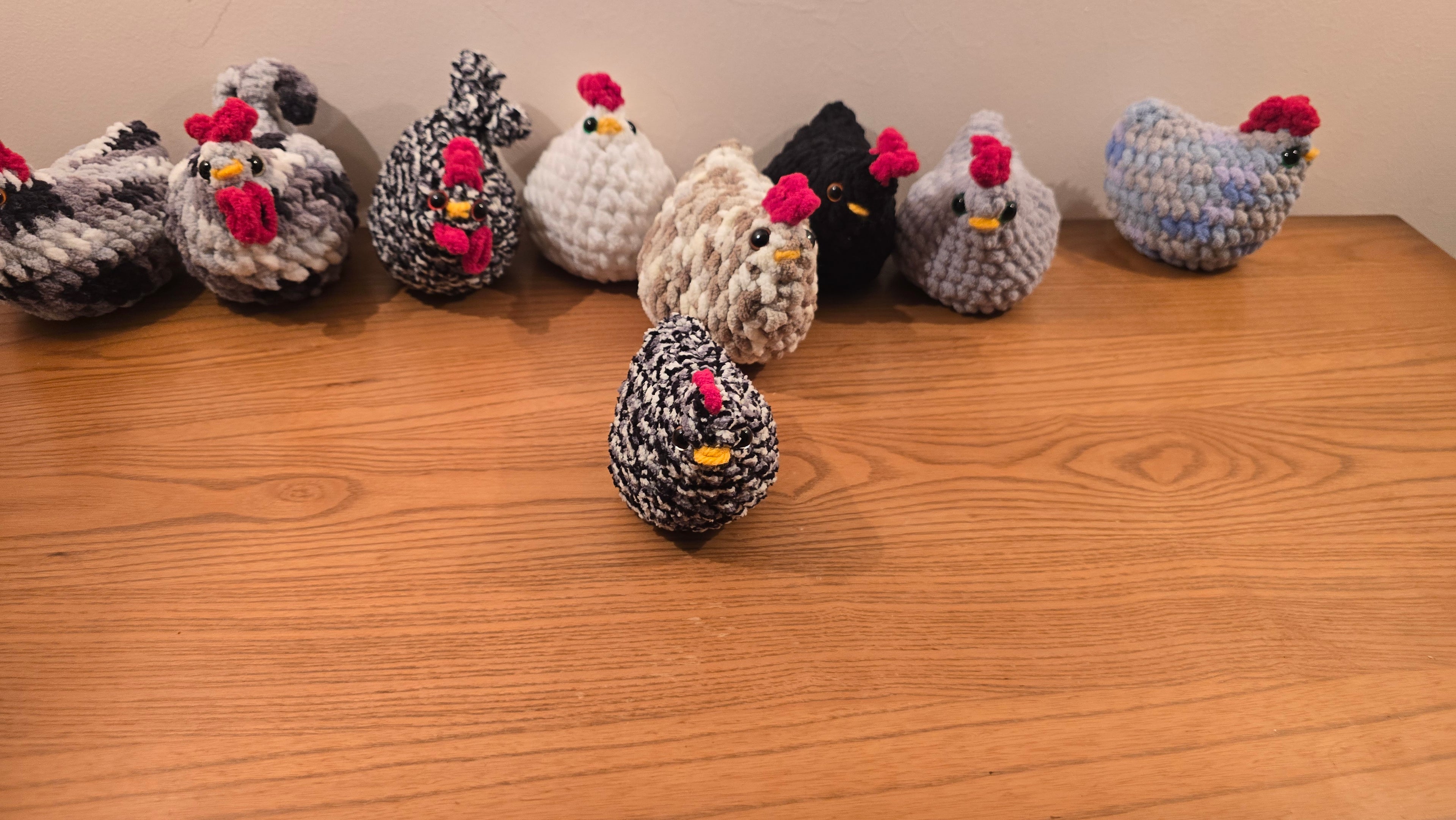 Chimkin Plush (Barred Rock)